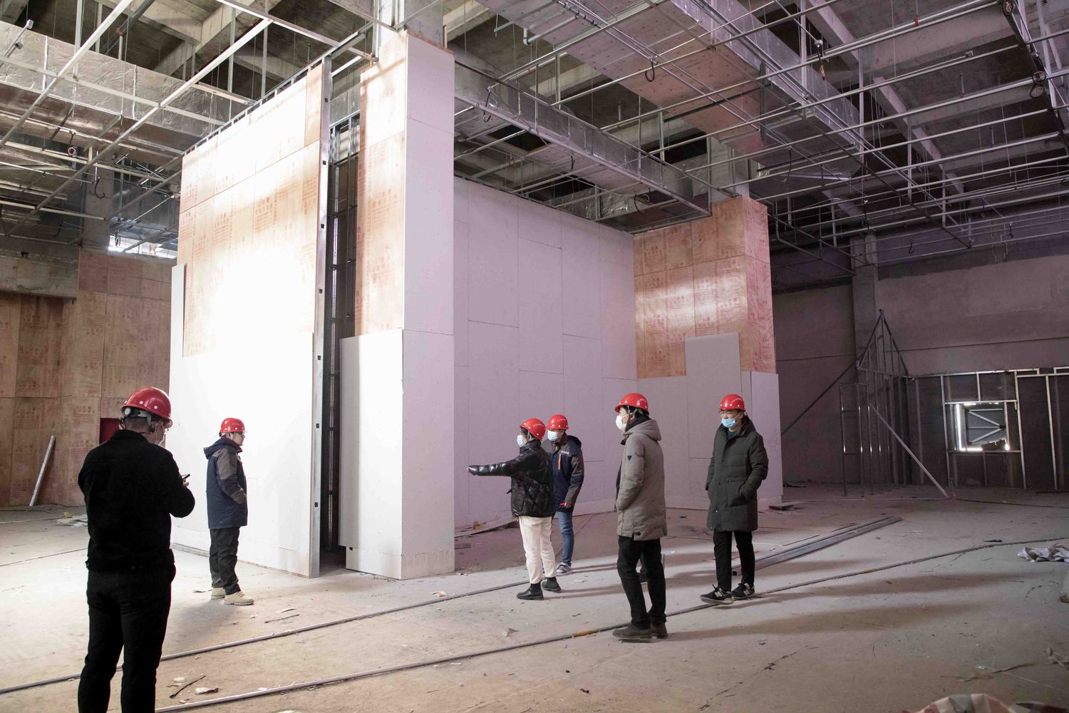 临朐山旺古生物化石博物馆施工进行时